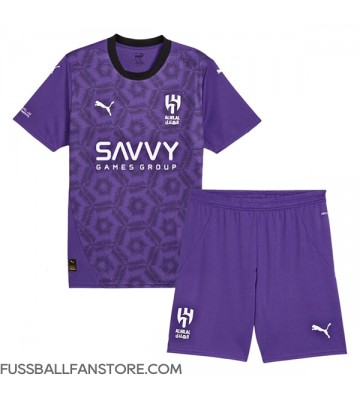 Al-Hilal Replik 3rd trikot Kinder 2024-25 Kurzarm (+ Kurze Hosen)